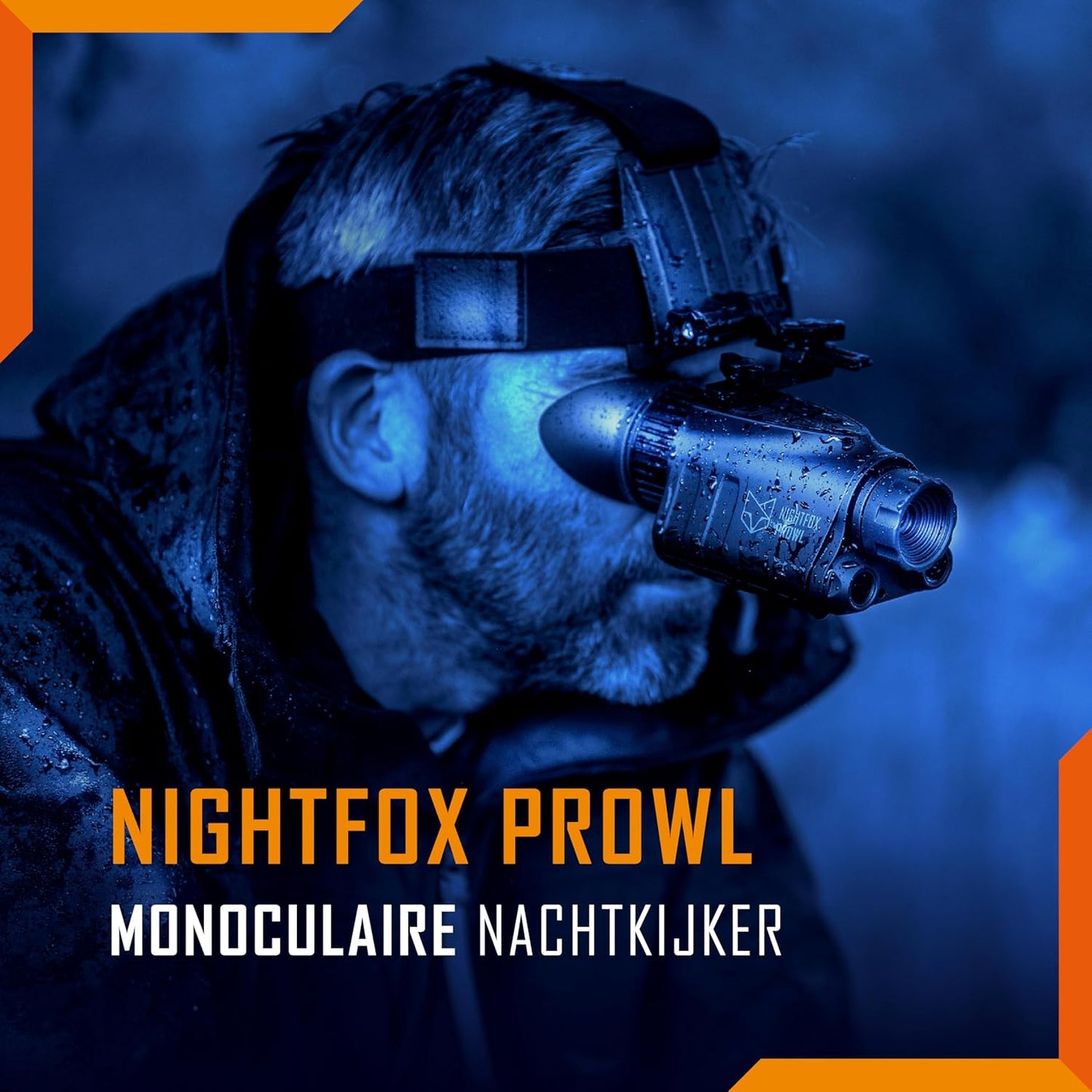Digitale Nachtzicht-Monoculair Voor Helm – Nachtkijker – Nachtzichtbril – Infraroodbril – Monoculair – 1x Vergroting – 54° Breed Gezichtsveld