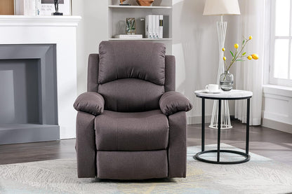 Astan Hogar Ramón AH-AR30920MR, relaxstoel met zelfhulpfunctie (genezing van personen), elektrische ligstoel, massage en therapie, bruin