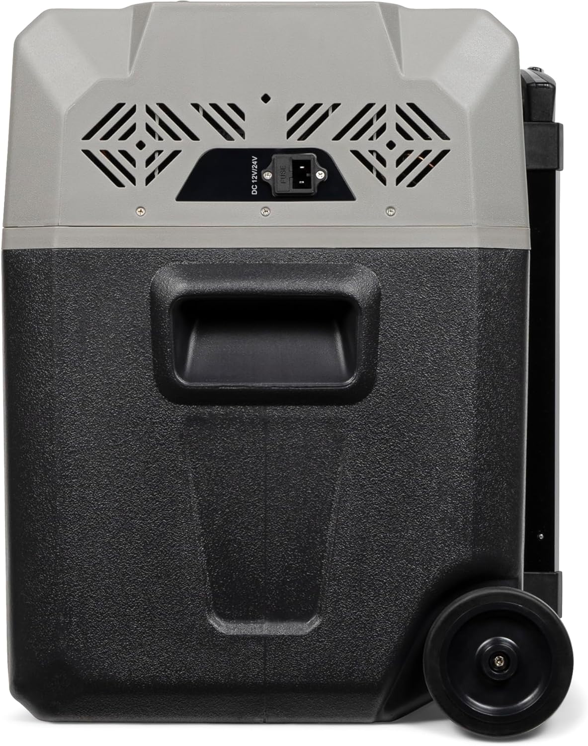 Steamy-E Single Zone 40 Roller, Elektrische Compressor Koelbox met Wielen, 39 Liter, Zwart, 12V/230V, voor vriezen en koelen van -20 tot +20, ideaal voor op de camping