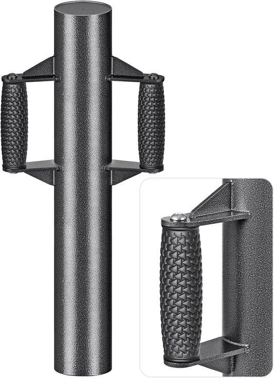 Hek Post Driver, 59 x 10,2 cm T Post Driver Tuin Schermen Rammer Pergola Post Pounder Tool Houten Post Knocker 12 lbs Boerderij Post Thumper voor U-kanaal met anti-slip ergonomische handgrepen