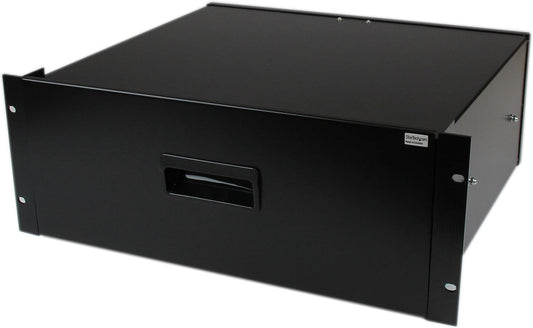StarTech.com 4 HE Rack lade - 25 kg - 4 HE stalen laden voor 19 inch AV/Sever/netwerkapparatuur rek of kast (4UDRAWER)
