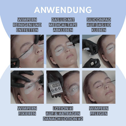 Eyecatchage wimperlifting starterset voor lange volumineuze natuurlijke wimpers Sachet Profi Set