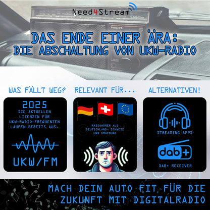 DAB+ ontvanger compatibel met VW Seat Skoda MIB, digitale radio upgrade met zenderlijsten, zenderlogo's en titelnamen