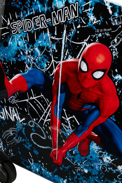 Samsonite Daydream Marvel - Spiderman Kinderkoffer 45 x 33 x 20 cm, 24 L - Hartschalen Handgepäck Trolley, passend für die meisten Airlines inkl. EasyJet - mit 4 Rollen - Spiderman Mystery