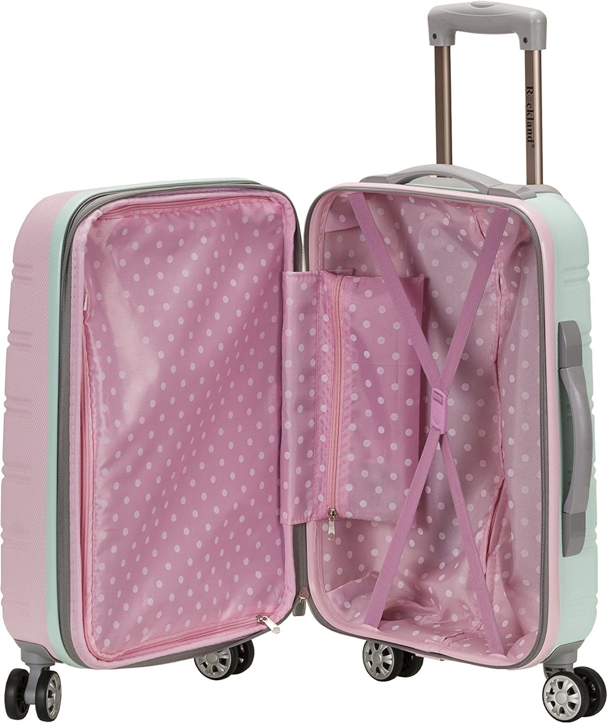 Rockland Escape 4-delige softside rechtopstaande bagageset