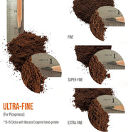 Draagbare Espressomachine - Koffiemachine - Handmatige Espresso Machine - met Beschermhoes - 18 bar - 80ml - voor Kantoor - Fietsen - Hiking - ‎10.6 x 7.8 x 7.1 cm - Grijs