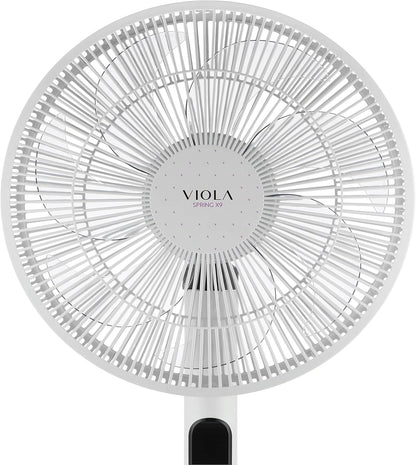 Stille Staande Ventilator – Ventilator Met Afstandsbediening – Vloerventilator – Slaapkamer Ventilator – Woonkamer Ventilator – 9 Snelheden – 19 W Laag Stroomverbruik