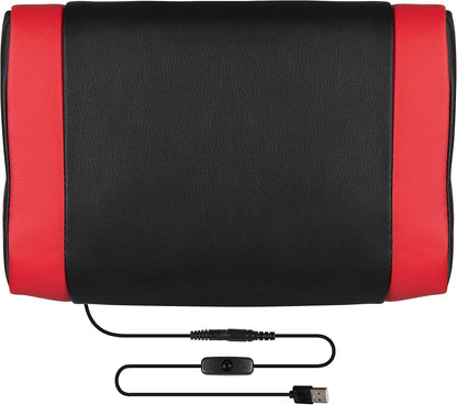 Flash Furniture Gamingstoel met hoge rugleuning, ergonomische bureaustoel met verstelbare armleuningen en voetensteun, perfect als gamestoel en voor thuiskantoor, rood