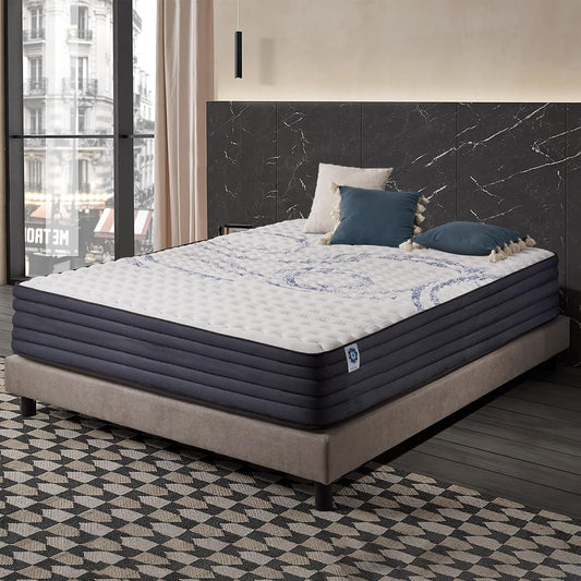 Naturalex - PERFECTSLEEP Matras - Koudschuimmatras 140 x 190 cm - H4-32 cm - Ademend Evenwichtige Ondersteuning Matras - Ademend, Stevig, Comfortabel - Maximaal Herstelvermogen
