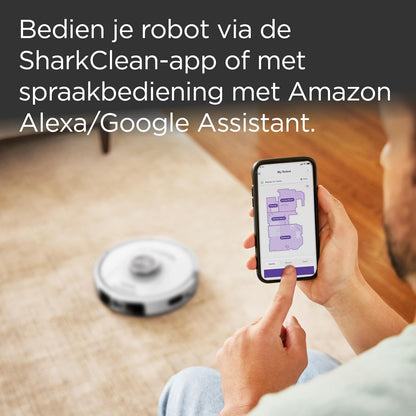 Robotstofzuiger – Robotstofzuiger en Dweil – Automatische Stofbak Leging – Slimme Vloerreiniger – Draadloze Stofzuiger – 3D- & LiDAR-Navigatie – Anti-Allergeen & Geurcontrole