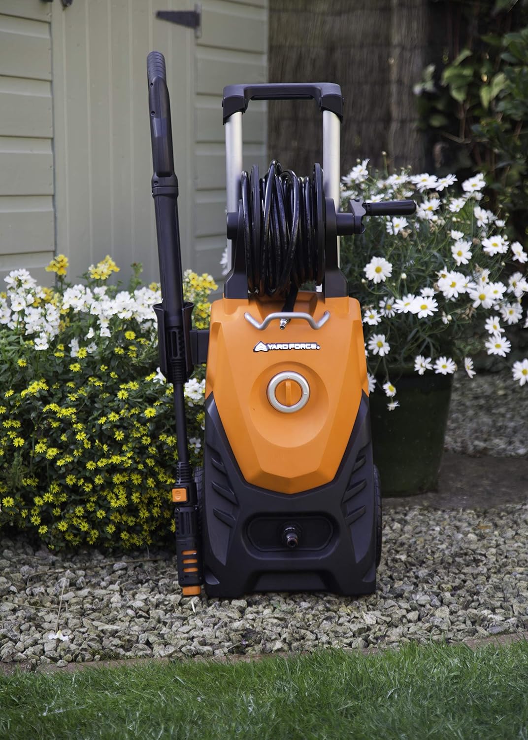 Hogedrukreiniger – Stoomschoonmaker – Waterstraler – Terrassreiniger – Autowasser – 2000 Watt Motor – 150 Bar Werkdruk