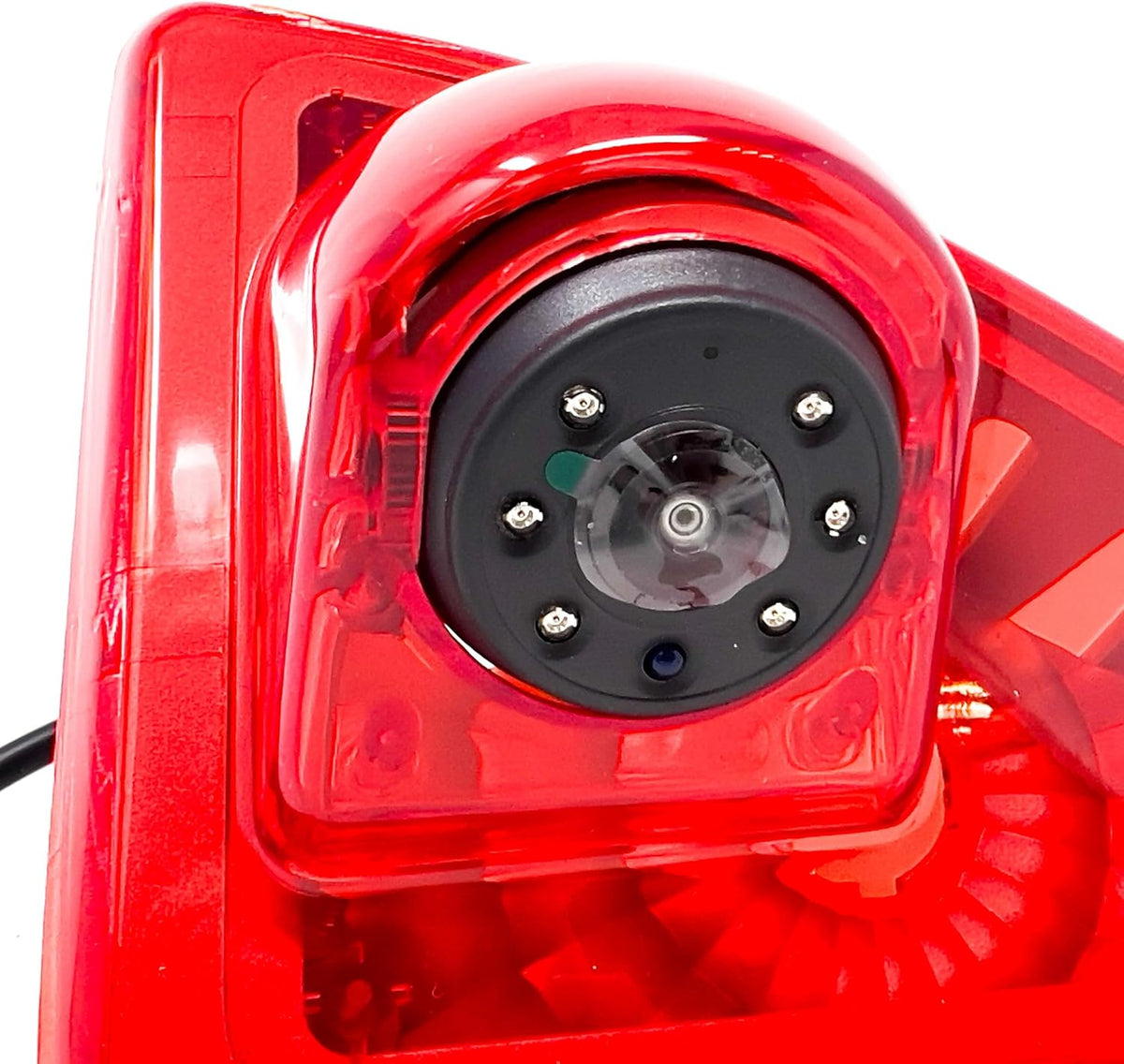 Dolphin Automotive Remlicht achteruitrijcamera past op Opel Vauxhall Movano Van 2010-2021 (camera met 4,3 inch dashmonitor)