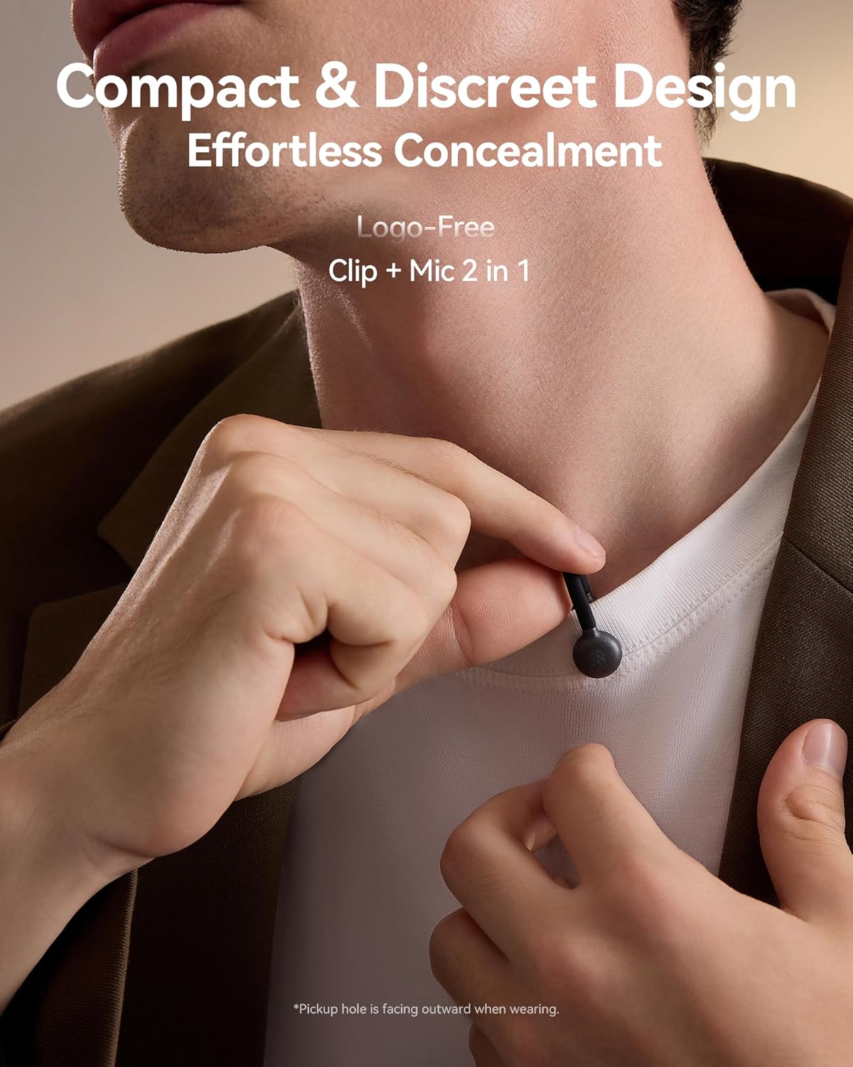 Hollyland Lark M2S Combo (camera RX+ USB-C RX+ Lightning-kabel) draadloze lavalier microfoon voor iPhone/camera/Android/pc, titanium clip, ruisonderdrukking, 30 uur gebruik, voor vloggen, interviews