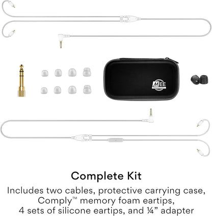 Modulaire In-Ear Monitoren – Oortelefoons – Hoofdtelefoon – In-Ear Oordopjes – Muzikanten Monitoren – Universele Pasvorm – Hybride 3-Driver