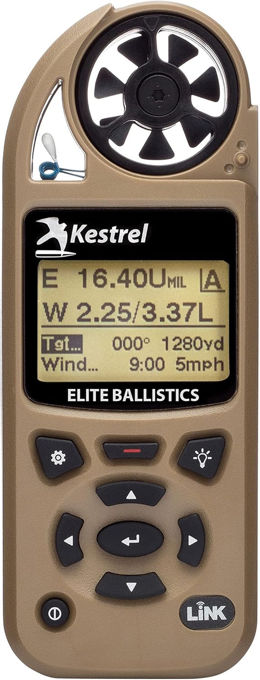 Kestrel Ballistics Elite Weer Meter met Toegepaste Ballistiek en Bluetooth Link