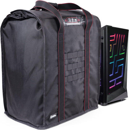 Mission Darkness T10 Faraday Bag for Computer Towers & XL Electronics (Gen 2) Device Shielding for Digital Forensics, EMP Protection, Data Security, Anti-hacking & Anti-tracking Assurance
