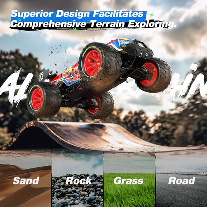 <font dir="auto" style="vertical-align: inherit;"><font dir="auto" style="vertical-align: inherit;">        DEERC 1/14 Remote Control Car, Brushless Speed Monster Truck, 4x4 RC Car for All Terrain, Waterproof Offroad Hobby Vehicle, Up to 50km/h, Perfect