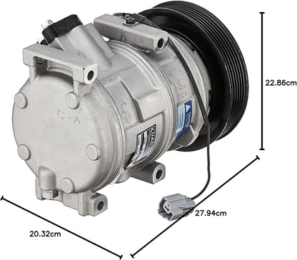 UAC -CO0011C COMPRESSOR - NIEUWE COMPRESSOR, GRIJS
