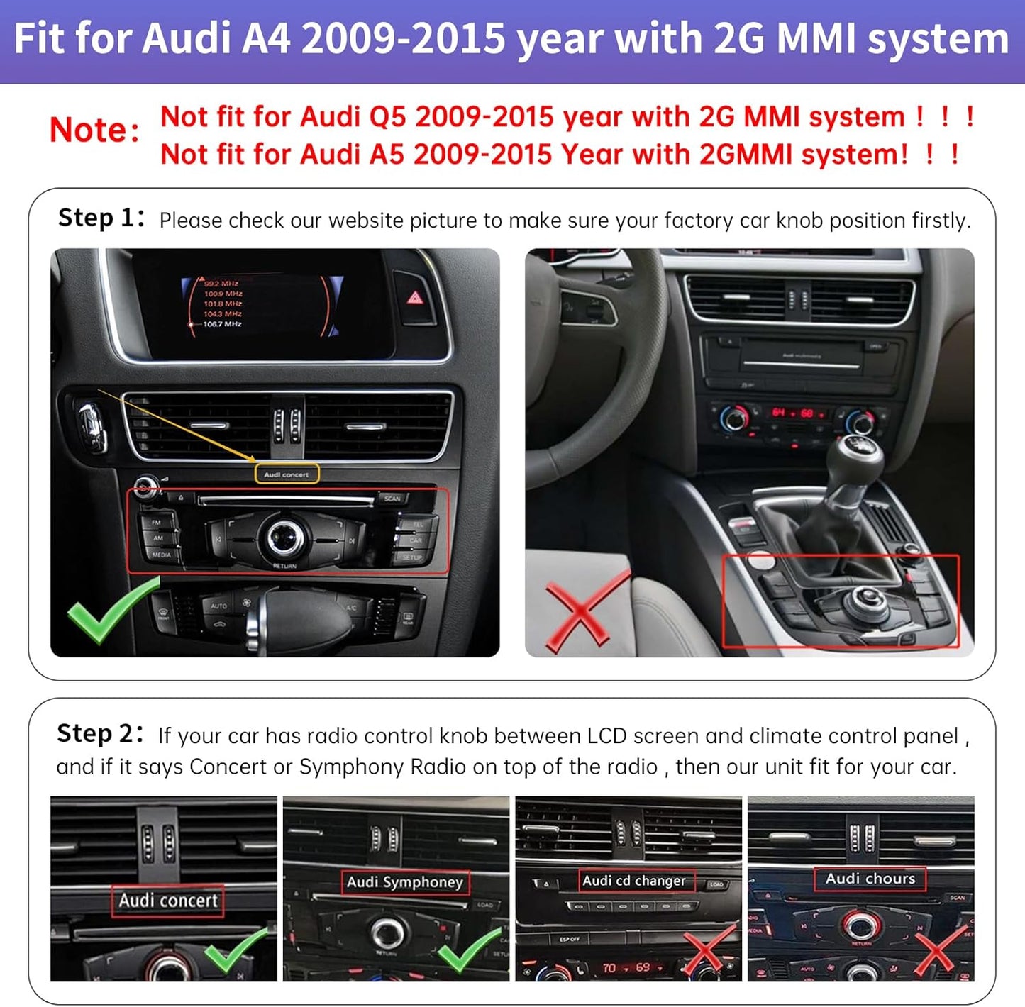 Autoradio – Autoscherm – Multimedia Systeem – Car Play – Touchscreen – 8,9 Inch HD – Draadloos CarPlay & Android Auto