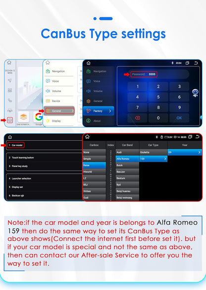Hizpo Android 13 autoradio compatibel met Alfa Romeo 159 Alfa Romeo Spider Alfa Romeo Brera, 7-inch touchscreen, met CarPlay Android automatische Bluetooth 4G LTE RDS DSP