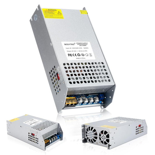 Transformator DC 24V 62.5A 1500W Switch Mode Power Supply AC 110V/220V (PSU SMPS) 24Volt Transformator Industriële Adapter LED Lightbar Lamp Halfgeleider Motor Pomp Lier Versterker Monitoring