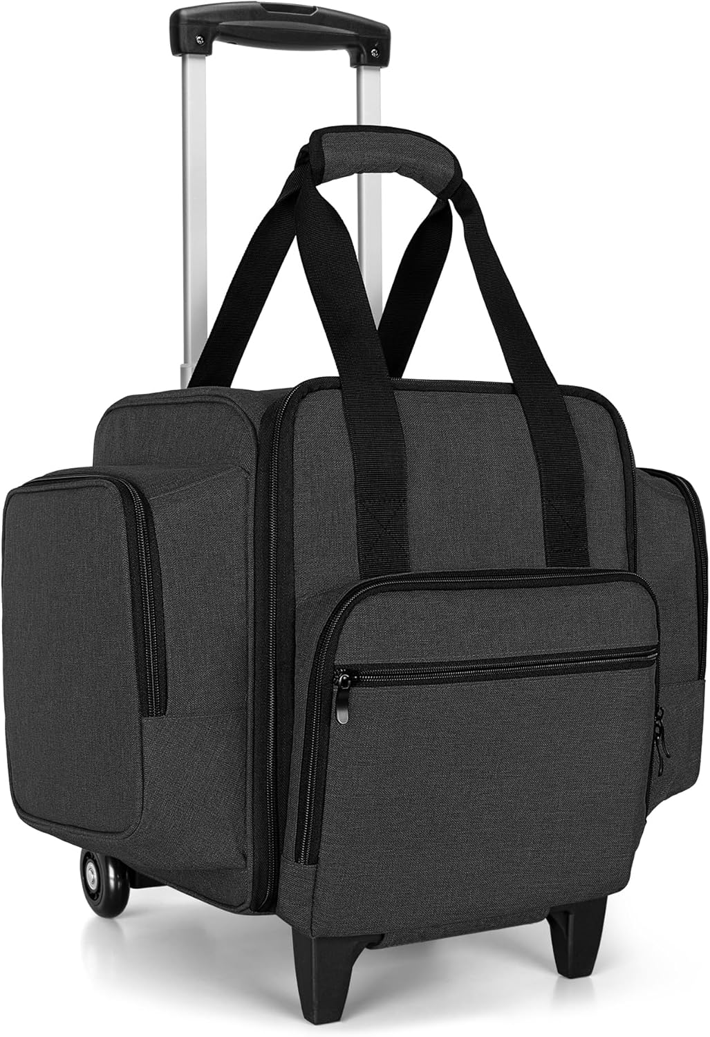 BAFASO Cosmetische tas trolley voor nagellak, zwart, 15 ml (1er Pack), Praktisch
