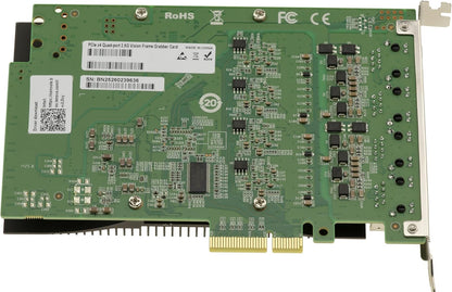 KALEA-INFORMATIQUE PCIe x4 netwerkcontroller kaart met 4 poorten 2.5 Gigabit Ethernet RJ45 met Intel I226 chipset industriële reeks ondersteuning 10 100 1000 1G 2.5G