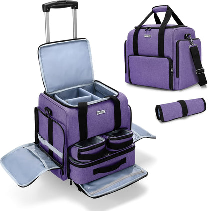 BAFASO Make-up trolley tas,, lila, 33 cm