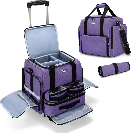 BAFASO Make-up trolley tas,, lila, 33 cm