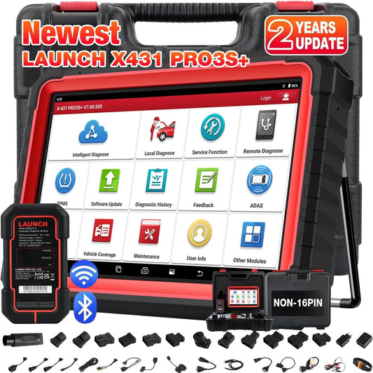 OBD2 Diagnoseapparaat – Autodiagnose Tool – OBD Scanner – Motorcode Lezer – Foutcode Uitlezer – Bidirectionele Tests – ECU Codering – 35+ Resetfuncties