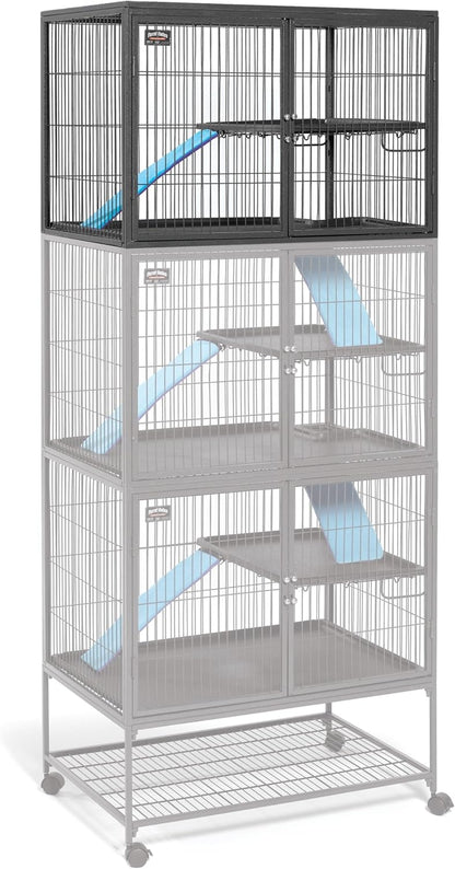 Midwest Huizen voor Huisdieren Ferret Nation Cage, Single Story, Platinum Gray