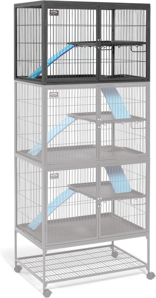 Midwest Huizen voor Huisdieren Ferret Nation Cage, Single Story, Platinum Gray