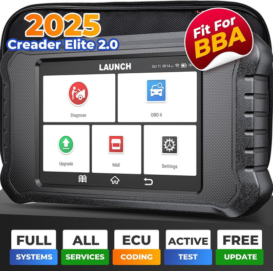 OBD2 Scanner – Diagnoseapparaat – Foutcode Uitlezer – ECU Coderingsscanner – Auto Diagnosetool – Tweerichtingscommunicatie – AutoVIN Detectie