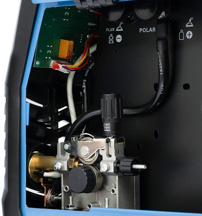 IPOTOOLS MIG-185R MIG Lasapparaat, MIG MAG Lasapparaat, 160 ampère, voor FLUX/vuldraad en Elektroden, MMA, digitaal display, IGBT-technologie, 230 V / 7 jaar garantie