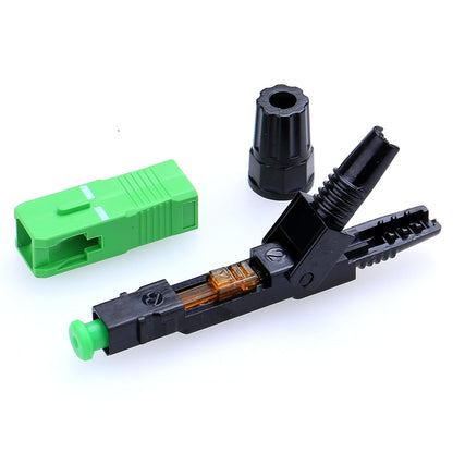 150 stks Ftth Embedded Quick Assembly Connector SC-APC Overdekte Draad Glasvezel connector,APC Speciale Broadcasting CATV