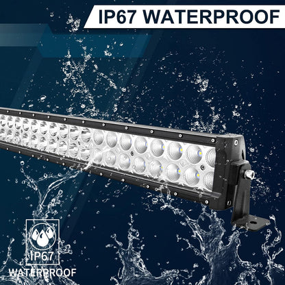 LED lichtbalk – Rijlicht – Verstraler – Werkverlichting – Offroad verlichting – 132 Cm / 52 Inch – 300W 16.800 Lumen – IP67 Waterdicht
