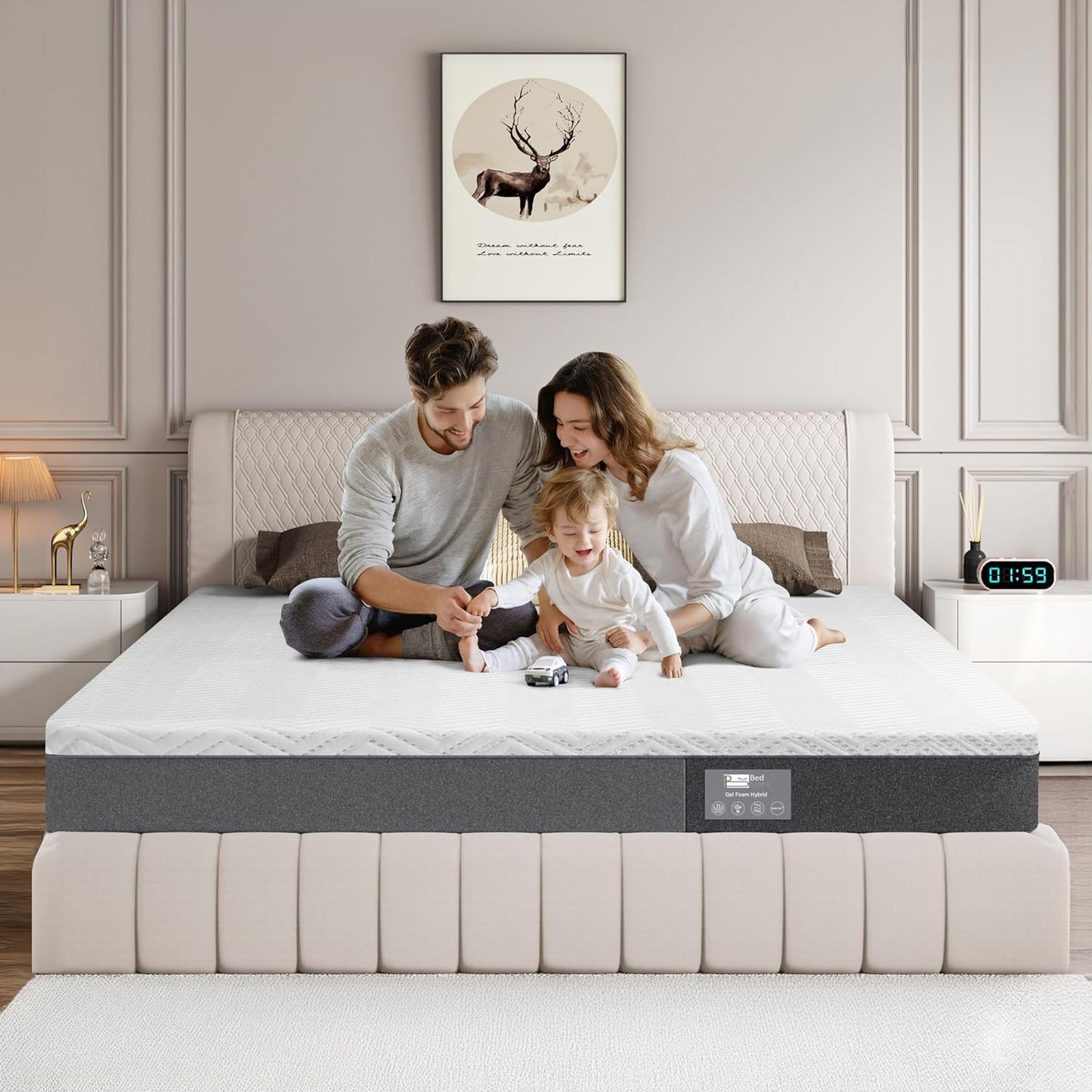 Koudschuim Matras – 7-Zones Matras – Orthopedisch Matras – Hypoallergeen Matras – Medium Stevig Matras – 120x200 cm – Afneembare Wasbare Hoes