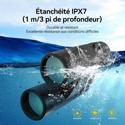 Svbony Upgraded SV202 8x42 ED Binoculars, BAK4 Prism FMC Lens, IPX7 Waterproof, Phase Correction, Dielectric Prism Coating, Wide Angle Lens for Adults, Bird Watching - QUORE