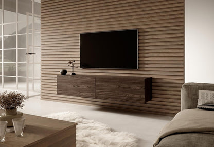 Selsey BISIRA Tv-kast hangend, TV-element, walnoot, 140 cm