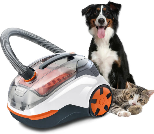 THOMAS Cycloon Hybrid Family & Pets, zakloze stofzuiger, cycloonstofzuiger, cycloonfiltering, waterfiltering, ideaal voor diereneigenaars, maximaal 1700 watt, Made in Germany