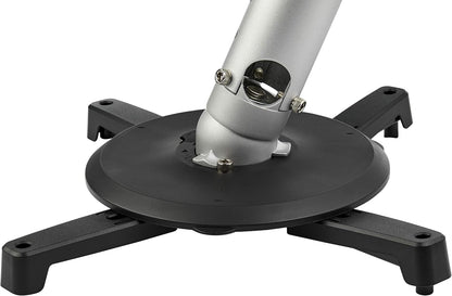 Plafondbeugel voor projector – Projectorbeugel – Beamerbeugel – Plafondhouder – Montagebeugel – Universeel montagepatroon 325 mm – Verstelbare arm 127,7 tot 577,7 mm