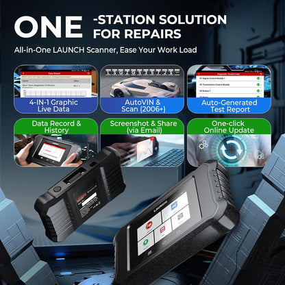 OBD2 Scanner – Diagnoseapparaat – Foutcode Uitlezer – ECU Coderingsscanner – Auto Diagnosetool – Tweerichtingscommunicatie – AutoVIN Detectie