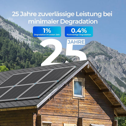 Renogy 16BB N-type 175 Watt 12V zonnepaneel 25% hoge efficiëntie, PV module oplader voor RV Marine Rooftop Farm batterij en andere off-grid toepassingen