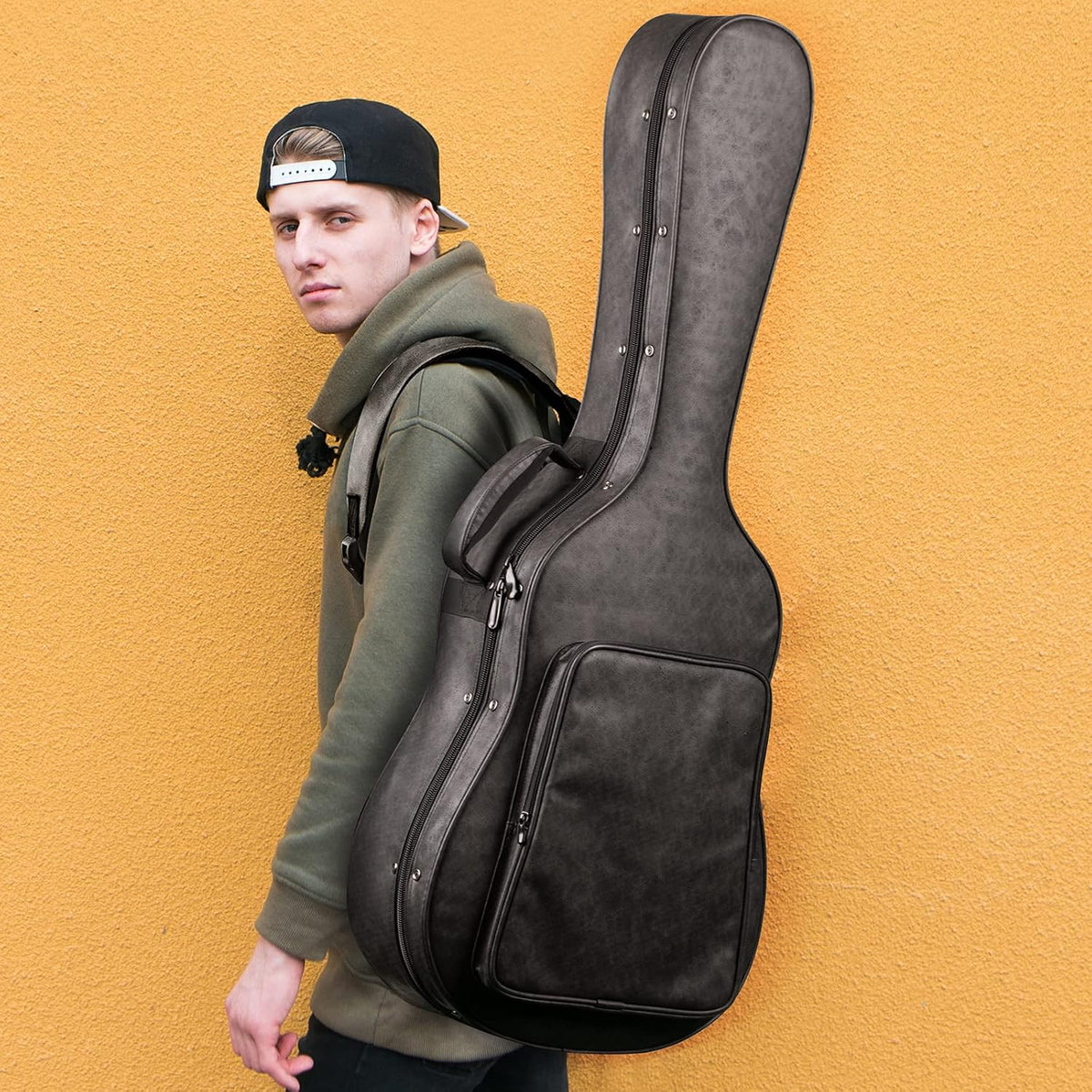 CAHAYA Akoestische gitaarkoffer geschikt voor 40 41 inch akoestische gitaar