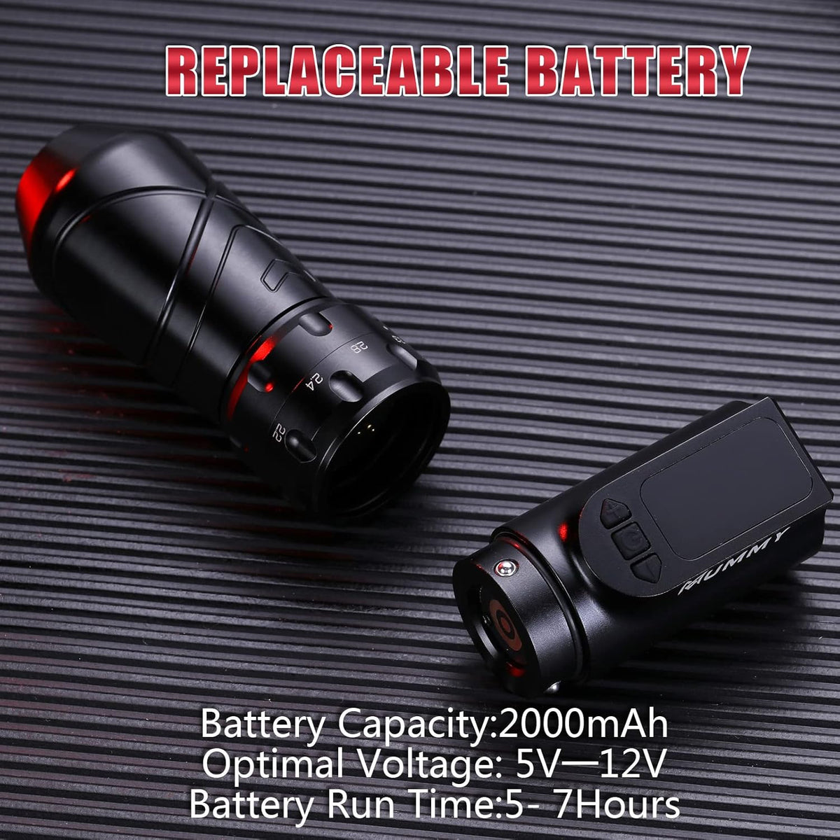 Mummy Anubis Tattoo Roterende Machine Batterij Pen 2000mAh (anubis machin)