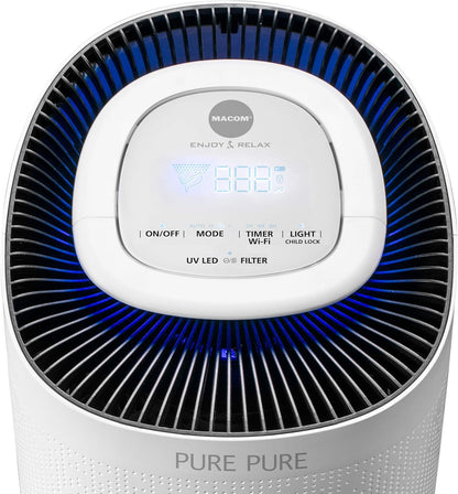 Luchtreiniger – Luchtzuiveraar – Luchtfilter – HEPA Filter – PM2.5 Sensor – Geschikt Voor Ruimtes Tot 104 m² – CADR 400 m³/h