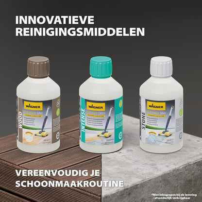WAGNER multifunctionele terrasreiniger Levaro Powerbrush 18V (batterij en lader zijn niet bij de levering inbegrepen) - voor ongecompliceerde onderhoudsreiniging van buitenruimtes