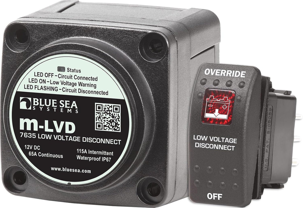 Blue Sea Systems 7635 m-LVD Laagspanning ontkoppelen