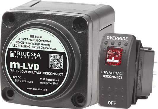 Blue Sea Systems 7635 m-LVD Laagspanning ontkoppelen