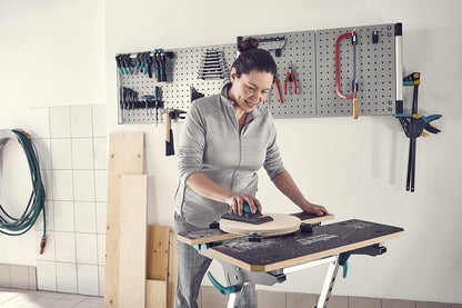 wolfcraft Span- en machinetafel MASTER 750 ERGO I 6871000 I In hoogte verstelbare span- en machinetafel